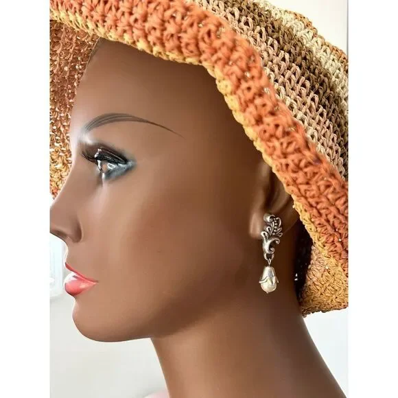 Brighton  Pearls Drop Earrings - Picture 6 of 6